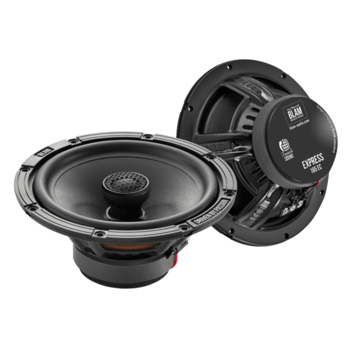 BLAM Car Specific Upgrades BLAM SFK-GM1-BLAM1 EXPRESS 165EC Front Door Coaxial Speaker Upgrade Kit For Vauxhall Adam (2013–2019)