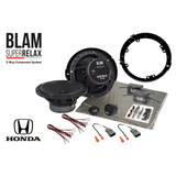 BLAM Car Speakers BLAM SFK-HON-RS165 2-Way Front Door Component Speaker Upgrade Kit for Honda Civic (2012–2017)