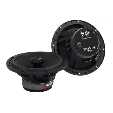 BLAM Car Specific Upgrades BLAM SFK-HYU01-RC165 Rear Door Car Speaker Upgrade Kit For Hyundai i30