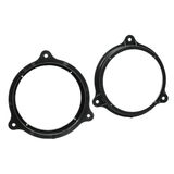 BLAM Car Speakers BLAM SFK-REN1-ES165 2-Way Front Door Component Speaker Upgrade Kit for Smart Fortwo & Forfour