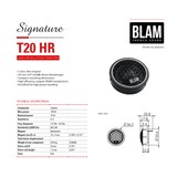 BLAM Car Speakers BLAM SIGNATURE BL-100-S24-A Active 100mm (4") 3ohm 120W 2-Way Car Speaker System