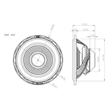 BLAM Car Speakers BLAM Signature S BL-S6.45 6.5” Slim/ Shallow Fit Mid-Bass Speakers (Pair)