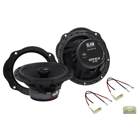 BLAM Car Specific Upgrades BLAM SR165C Front Door Coaxial Speaker Upgrade Fitting Kit for Ford C-Max (2003-2010) - SFK-FOR3-RC165