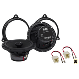 BLAM Car Specific Upgrades BLAM SR165C Front Door Coaxial Speaker Upgrade Fitting Kit for Nissan NV200 (2010-2019) SFK-NIS1-RC165