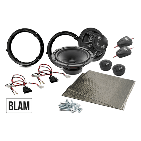 BLAM VW, Seat, Skoda 165mm (6.5 Inch) Complete BLAM EXPRESS Speaker Upgrade Fitting Kit - SFK-VW2-ES165