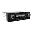 Caliber Bluetooth Car Stereos Caliber CALRMD120-B Retro Radio with FM, Bluetooth & USB-C Charging (Black)