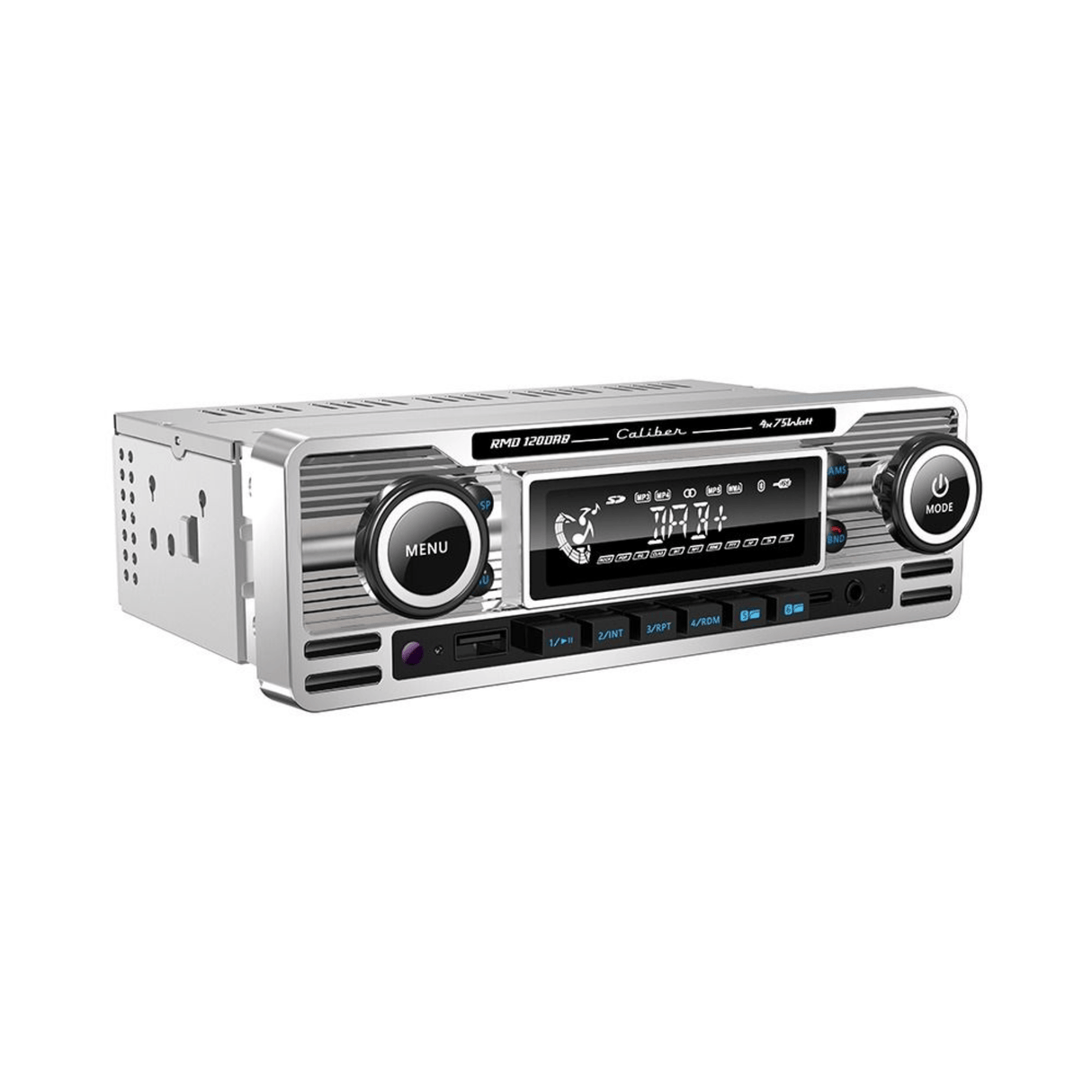 Caliber DAB Car Stereos Caliber CALRMD120DAB Retro Radio with DAB & Bluetooth - Chrome