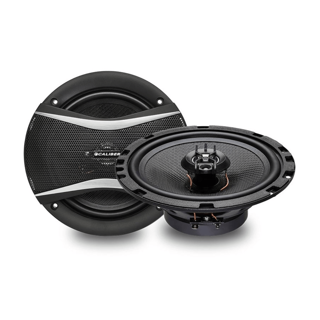 Caliber Car Speakers Caliber CDS6G 6.5" (165 mm) 3-Way Coaxial Speakers with Grills