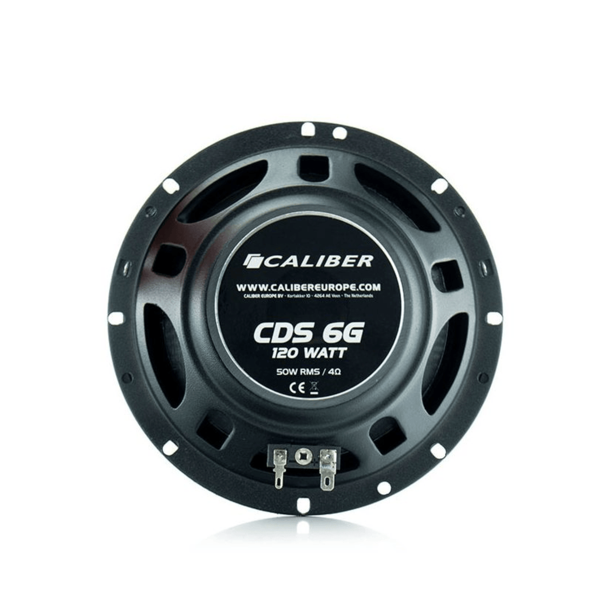 Caliber Car Speakers Caliber CDS6G 6.5" (165 mm) 3-Way Coaxial Speakers with Grills