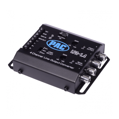 Car Audio Centre PAC LPA-1.4 Line Output Converter with Adjustable Gain