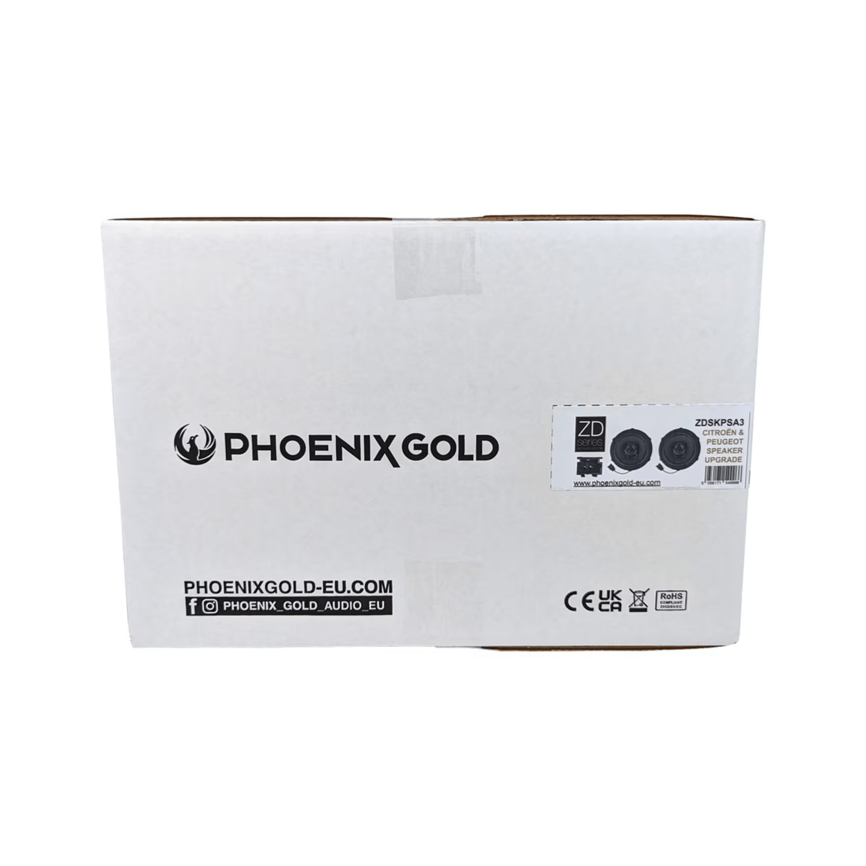 Car Audio Centre Car Speakers Phoenix Gold ZDSKPSA3 6.5" 2-Way Coaxial System 100W for Citroen Peugeot