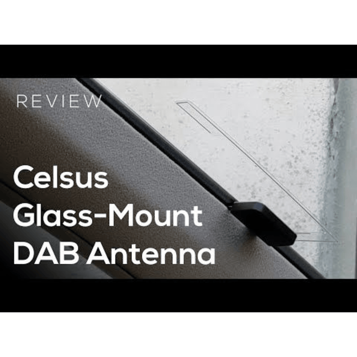 Celsus DAB antenna Celsus AN3012DAB Digital Radio (DAB) Glass Mount Antenna