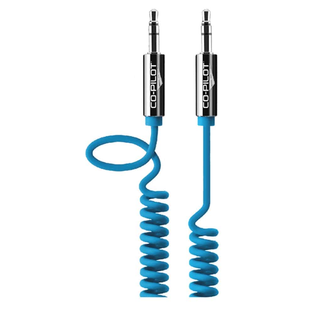 CPCE13 High End Coiled AUX Cable