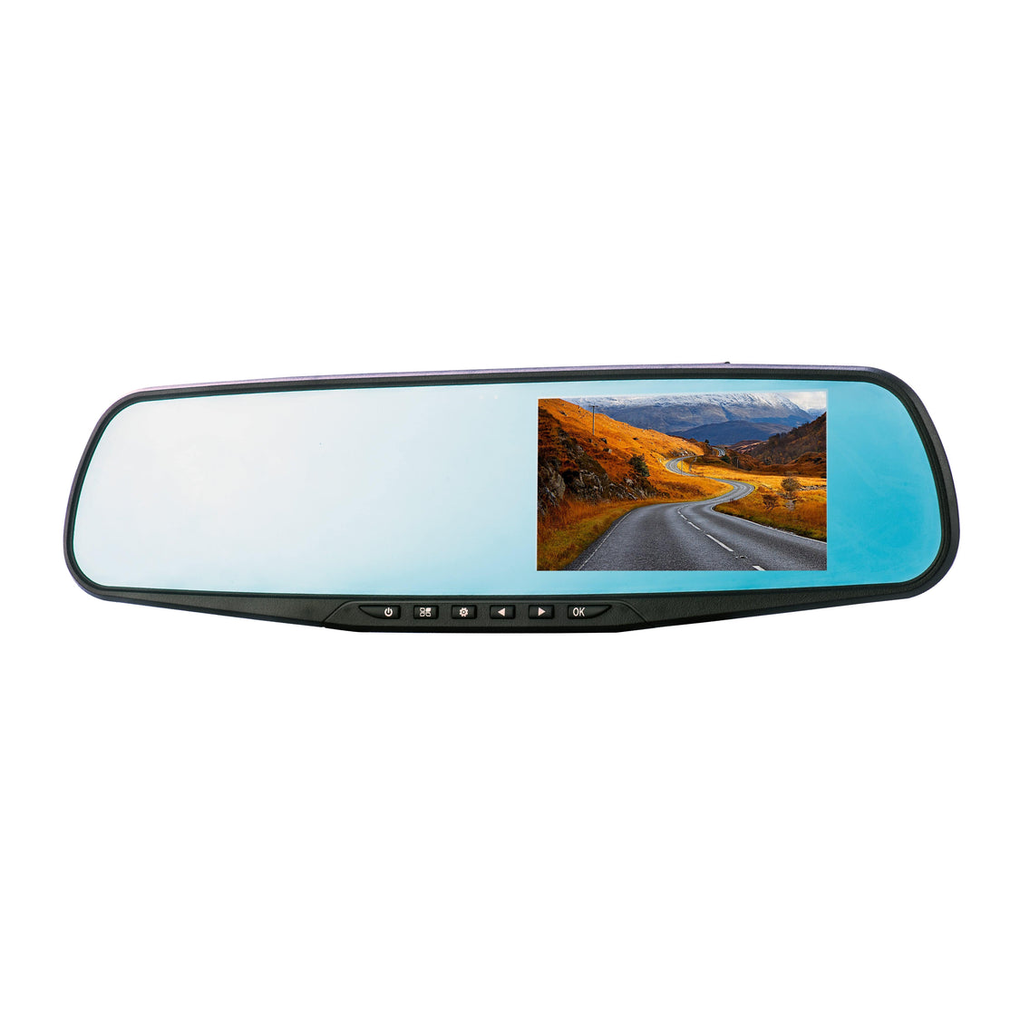 Co-Pilot CPDVR3 - 1080P Full HD 4.3" LCD Rearview Mirror Dash Cam with Dual Camera System image 3