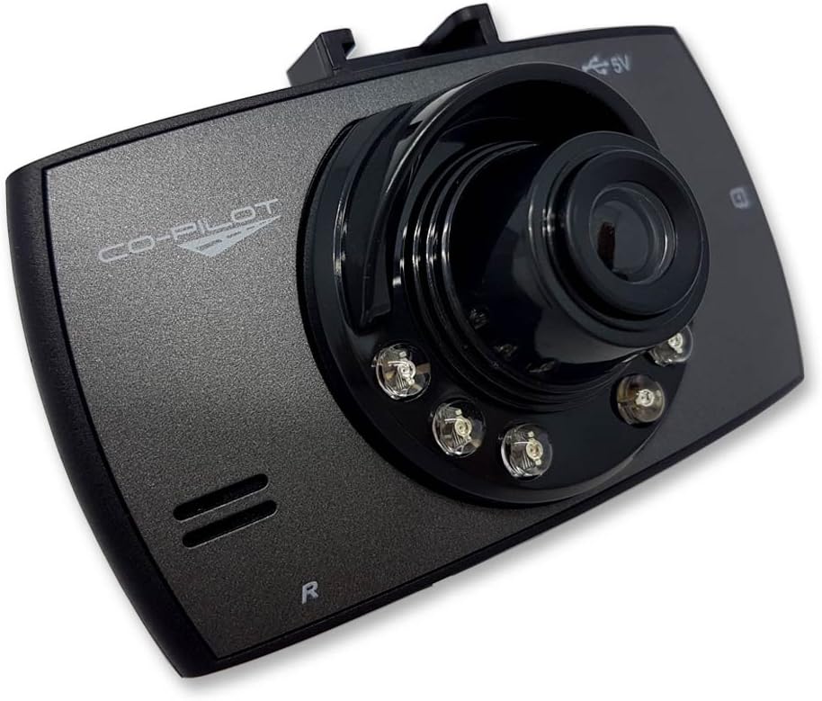 Co-Pilot Dash Cams Co-Pilot CPDVR1 - Dash Cam - 90 degree wide angle, 2.4  HD TFT screen