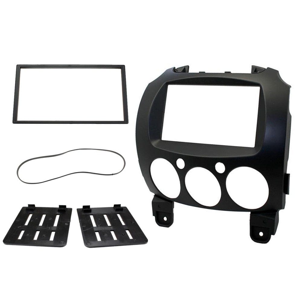 CT24MZ13 Mazda Fascia Plate Double Din Installation
