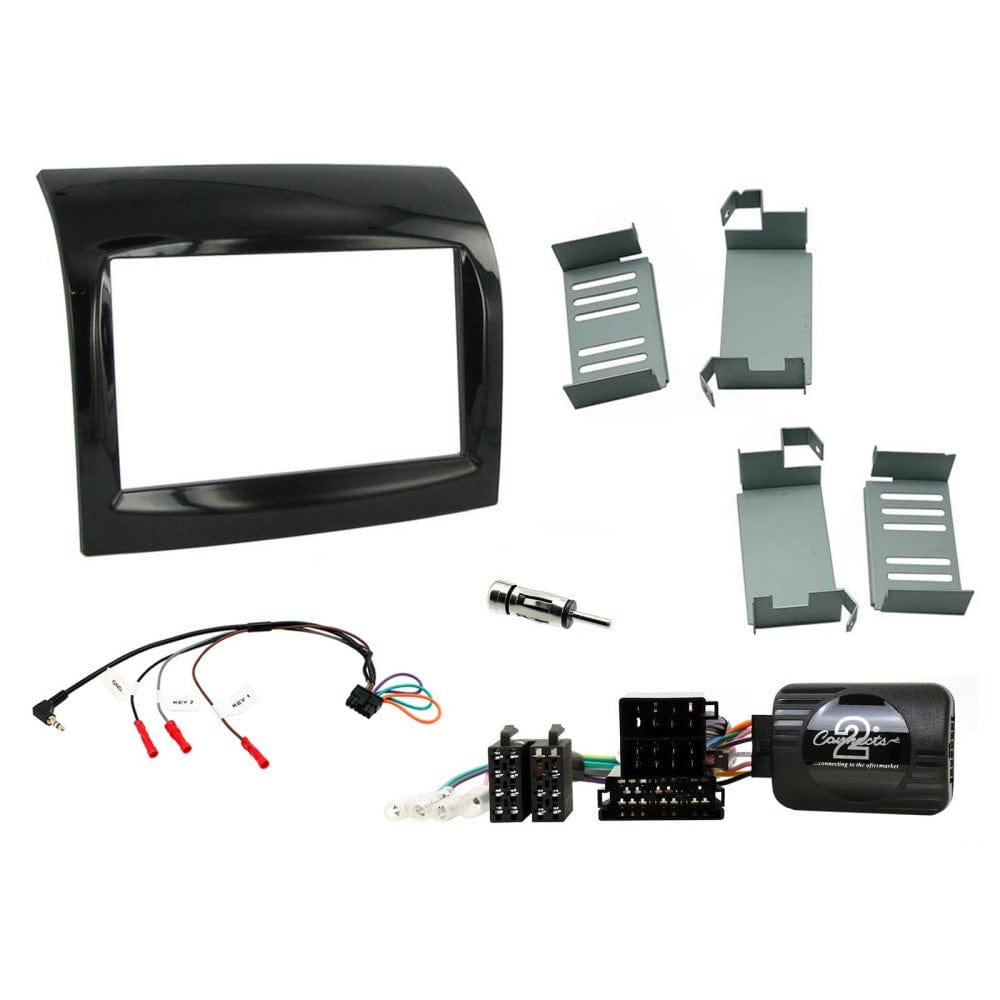 Connects2 Stereo Fitting Connects2 CTKFT09 Fiat Ducato Black Double Din Car Stereo Installation Kit