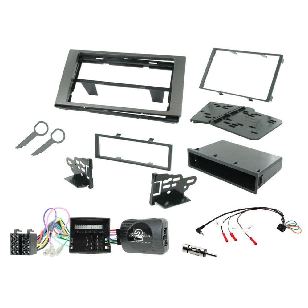 Connects2 Stereo Fitting Connects2 CTKFD23 Ford Complete Head Unit Installation Kit Charcoal Grey