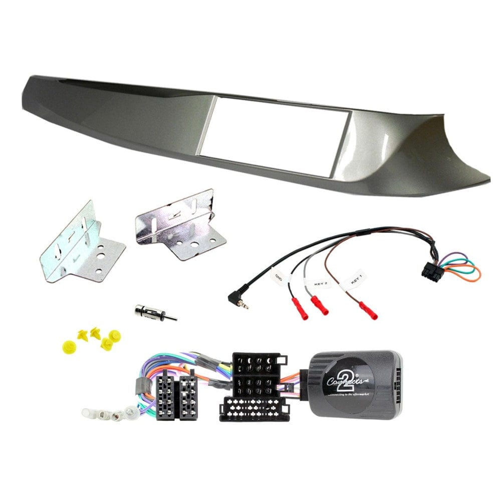 Connects2 Stereo Fitting Connects2 CTKAR03 Alfa Romeo Giulietta Silver Double Din Car CD Stereo Installation Kit
