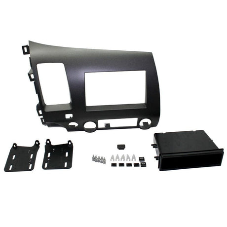 Connects2 Stereo Fitting Connects2 CT24HD05 Honda Single Din Fascia Plate Charcoal Grey