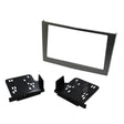 Connects2 Stereo Fitting Connects2 CT23VX21 Vauxhall Double Din Fascia Plate Grey