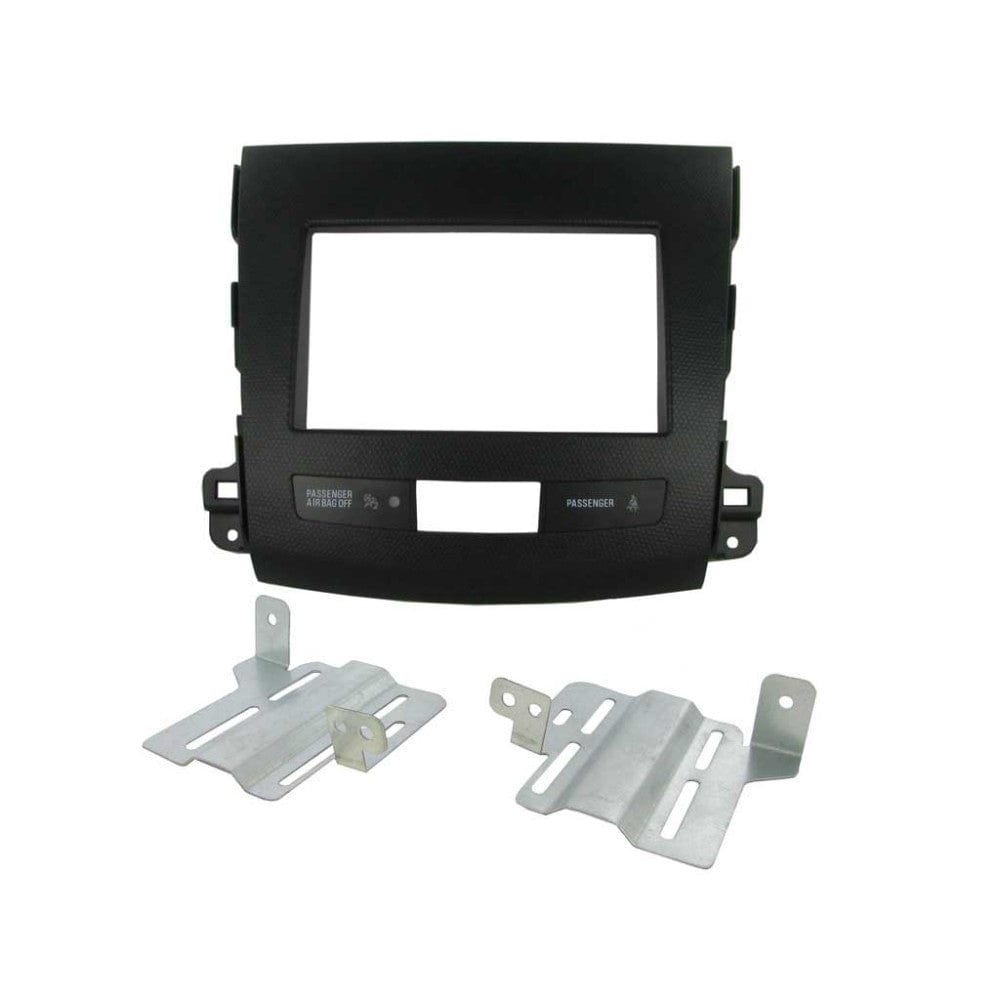 Connects2 Stereo Fitting Connects2 CT23MT01 Mitsubishi Double Din Fascia Plate Black