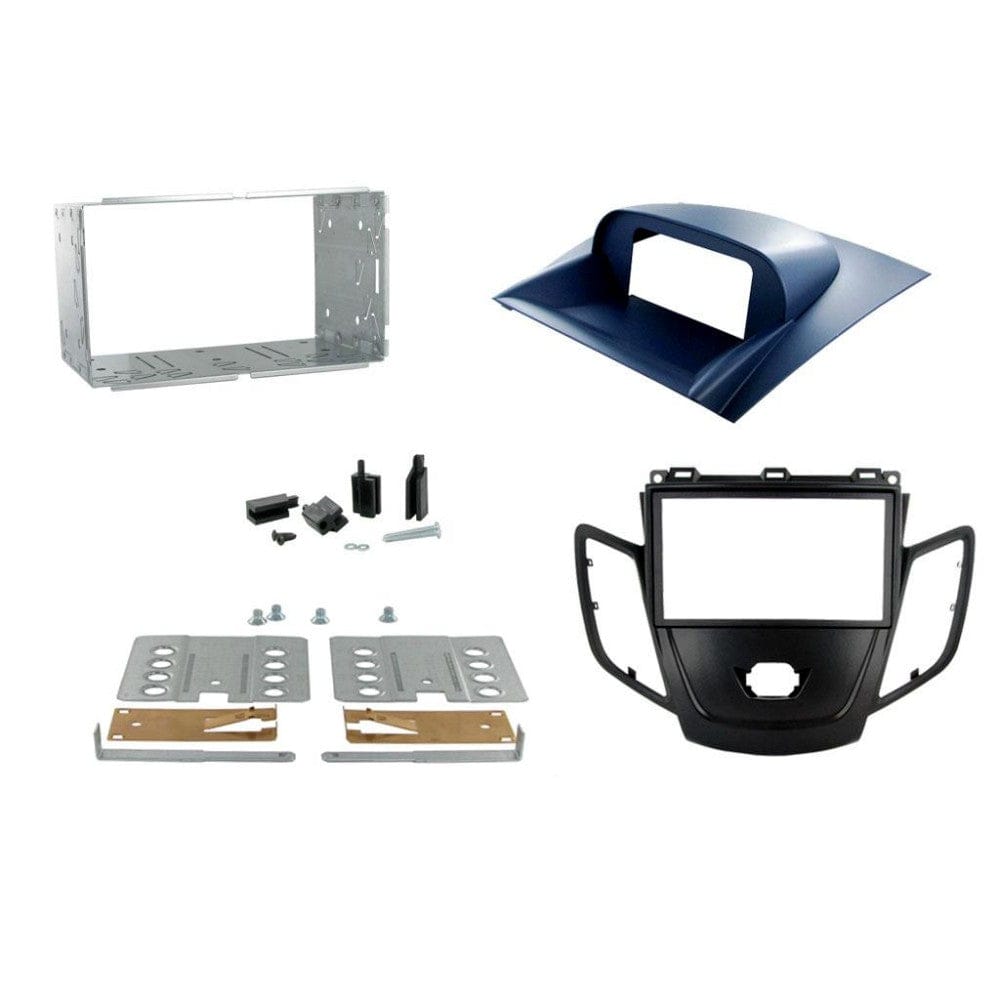 Connects2 Stereo Fitting Connects2 CT23FD26 - Ford Fiesta 2008> Blue/Black Double Din Fitting Kit