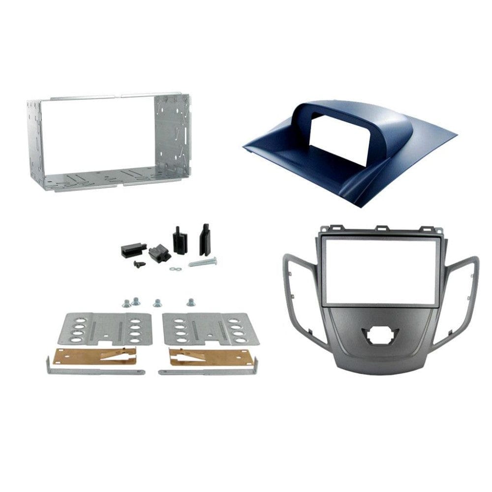 Connects2 Stereo Fitting Connects2 CT23FD23 - Ford Fiesta 2008> Blue/Graphite Double Din Fitting Kit