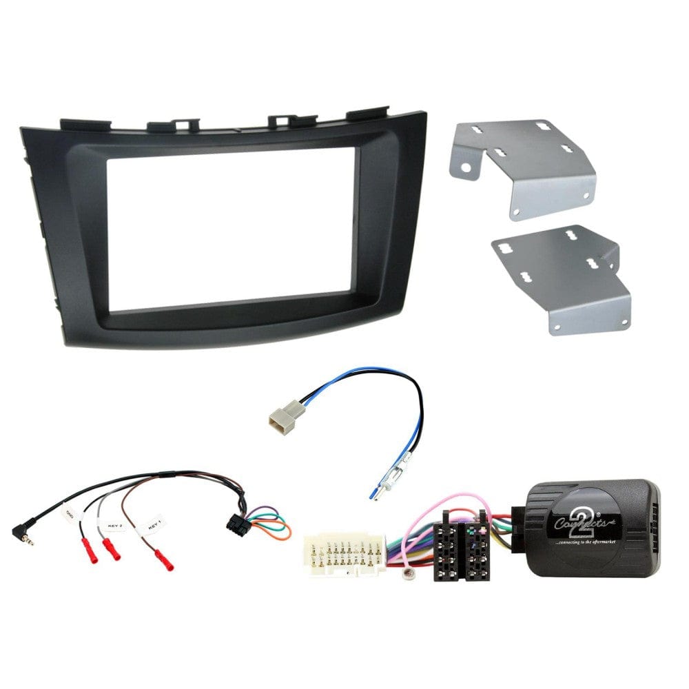 Connects2 Stereo Fitting Connects2 CTKSZ09 Suzuki Swift 2011 Double Din Car Stereo Installation Kit