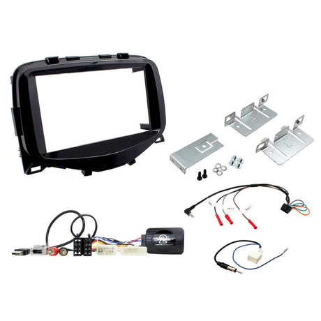 Connects2 Stereo Fitting Connects2 CTKTY17 Toyota Aygo 2014 Double Din Car Stereo Installation Kit