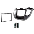 Connects2 Fitting Accessories Connects2 CT23HY51 Hyundai Tucson 2015 Silver Double Din Car Stereo Fascia Kit