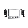 Connects2 Fitting Accessories Connects2 CT23HY52 Hyundai Santa-Fe Silver Double Din Car Stereo Fascia Kit