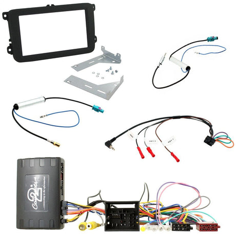 Connects2 Fitting Accessories Connects2 VW Transporter T-6 Headunit Replacement Kit with Infodapter