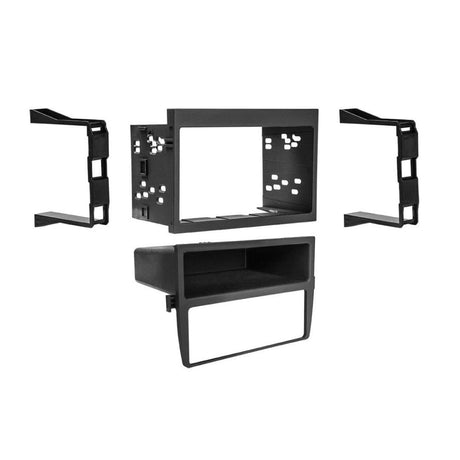 Connects2 Fitting Accessories Connects2 CT23PO06 Porsche Double Din Fascia Plate Black