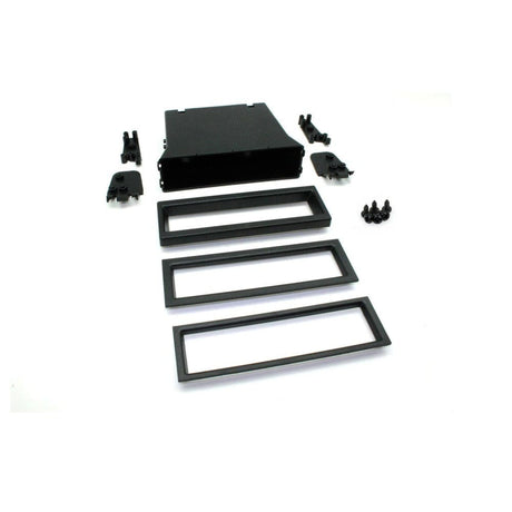 Connects2 Fitting Accessories Connects2 CT24UV17 Universal Din Pocket Set 3 Trim Size Fascia Facia Adaptor Trim Plates