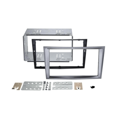 Connects2 Stereo Fitting Connects2 CT23VX04 Vauxhall Double Din Anthracite Metallic Fascia Adaptor