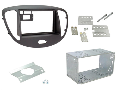 Connects2 Stereo Fitting Connects2 CT23HY13 Hyundai i10 2008-2013 Double Din Stereo Fascia Fitting Kit