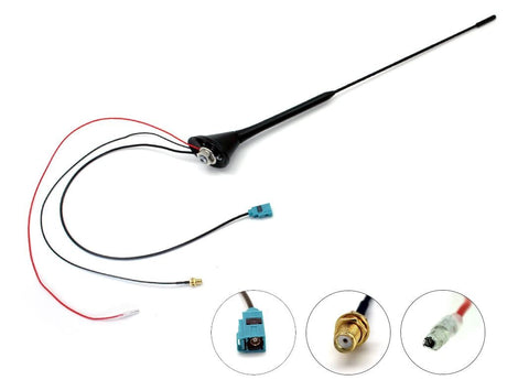 Connects2 Stereo Fitting Connects2 CT27UV84 Bee Sting AM/FM/DAB Antenna - 5V with SMA connection