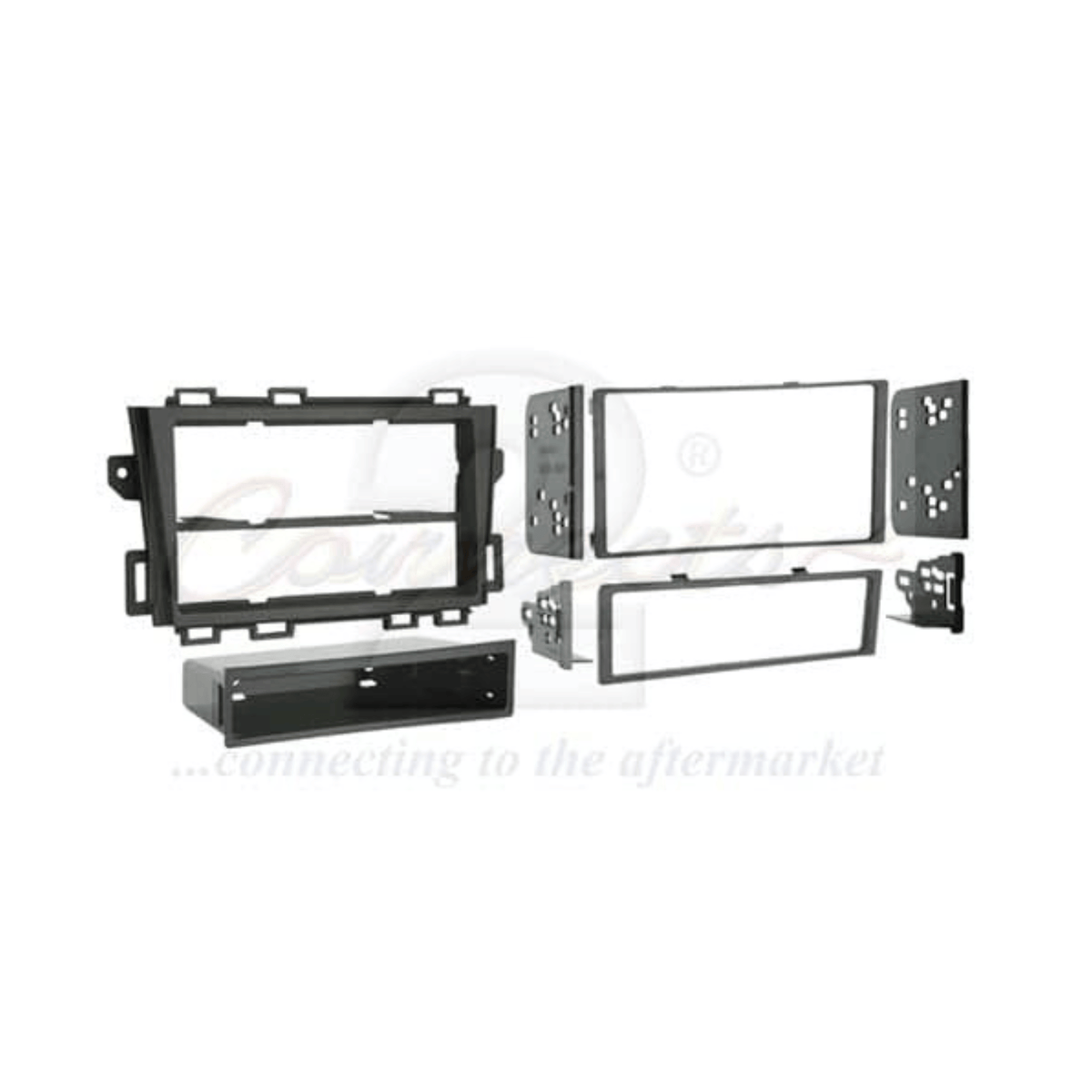 Connects2 Stereo Fitting Connects2 CT23NS05 Double DIN Fascia Plate for Nissan
