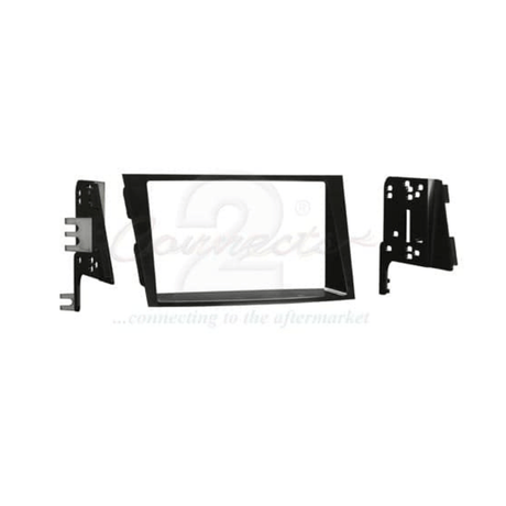 Connects2 Stereo Fitting Connects2 CT23SU02 Double DIN Fascia Plate for Subaru Legacy Outback 2010-2014
