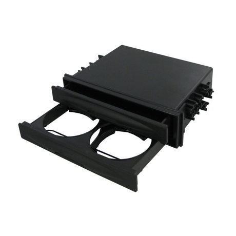 Connects2 Fitting Accessories Connects2 CT24UV20 Universal DIN Tray with Dual Cup Holder