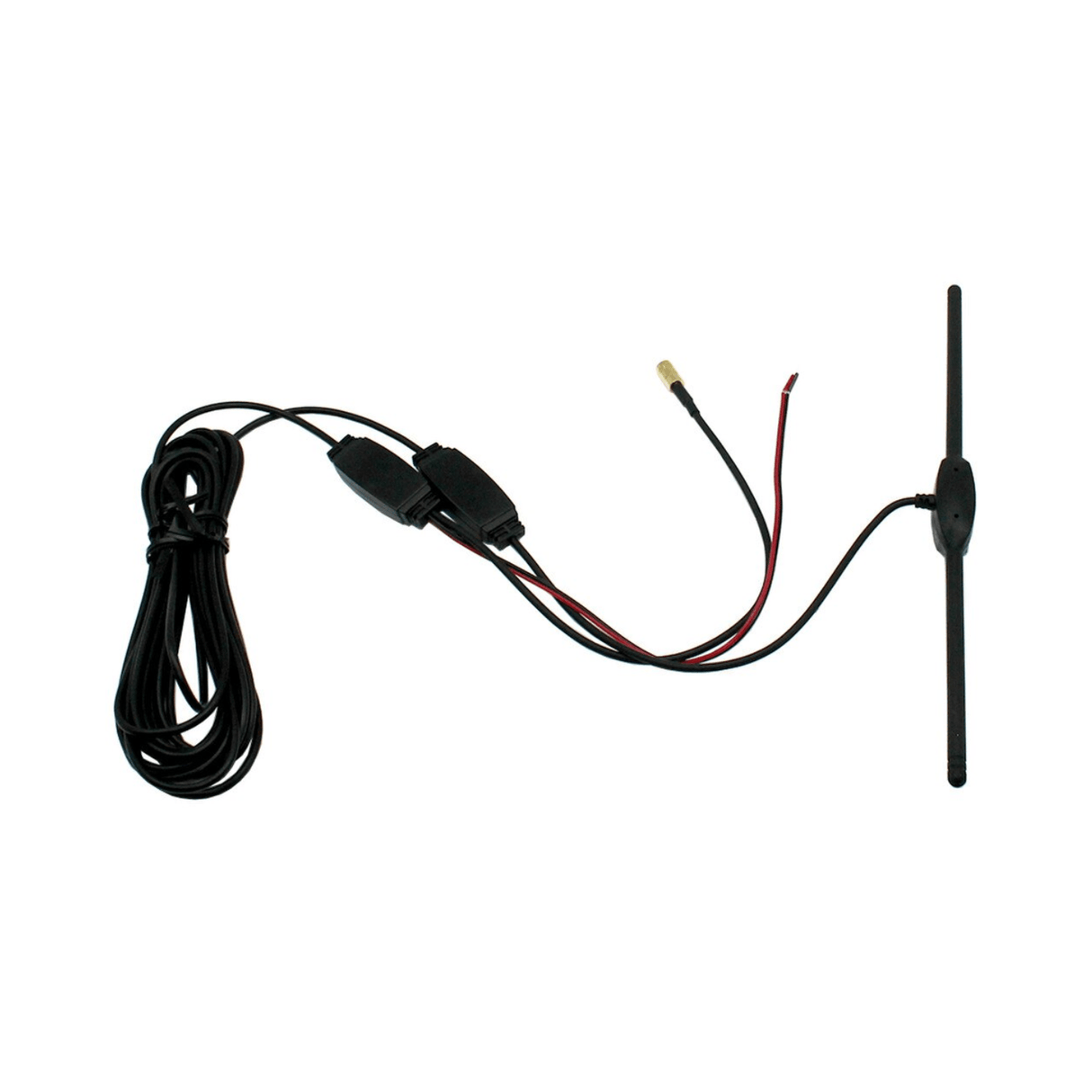 Connects2 Stereo Fitting Connects2 CT27UV82 - Universal T Bar DAB Antenna With SMB Connector