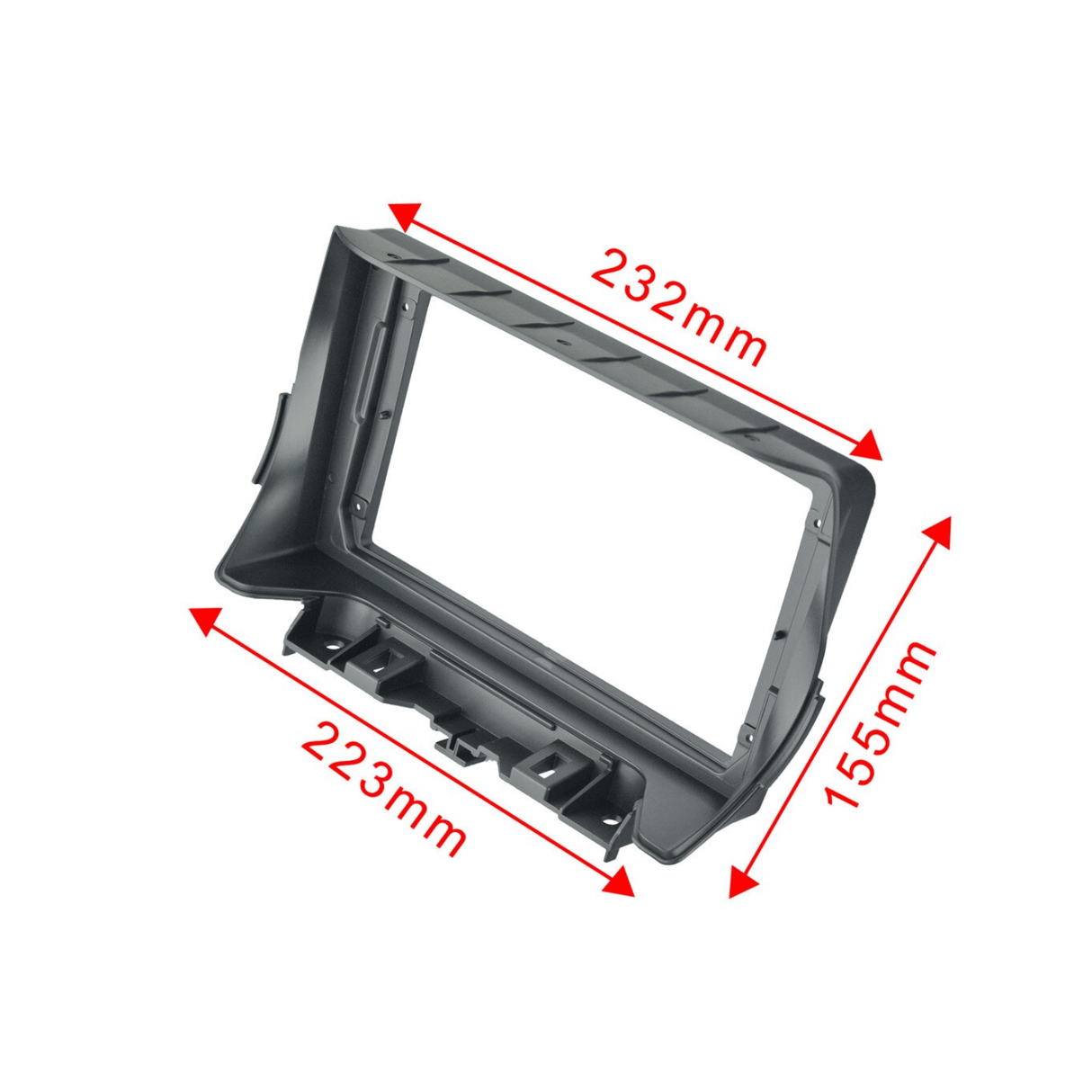 Connects2 Fascia Plate Connects2 CT34FD02 9" Stereo Fascia Panel for Ford Kuga 2013-2019