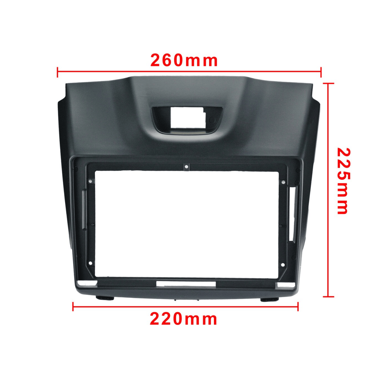 Connects2 Fascia Plate Connects2 CT34IZ01 9" Stereo Fascia Panel for Isuzu / Holden / Chevrolet