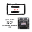 Connects2 Fascia Plate Connects2 CT34MB01 9" Stereo Fascia Panel for Mercedes