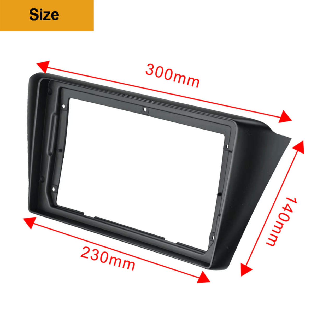 Connects2 Fascia Plate Connects2 CT34SK02 Skoda Rapid 2015–2025 9" Stereo Fascia Panel