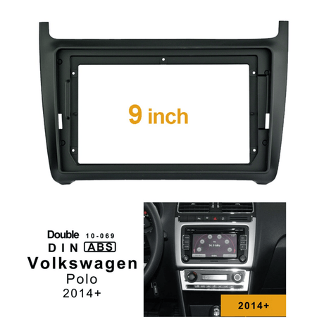 Connects2 Fascia Plate Connects2 CT34VW02 VW Polo 2014–2020 9" Stereo Fascia Panel