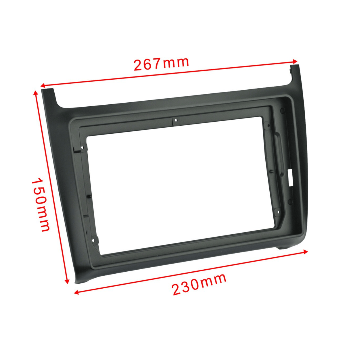 Connects2 Fascia Plate Connects2 CT34VW02 VW Polo 2014–2020 9" Stereo Fascia Panel