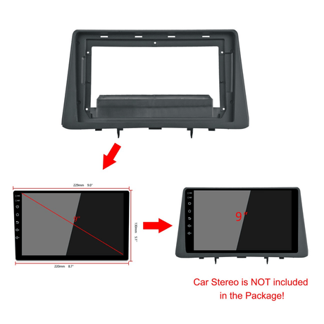 Connects2 Fascia Plate Connects2 CT34VX02 Vauxhall / Opel Mokka 2012–2018 9" Stereo Fascia Panel