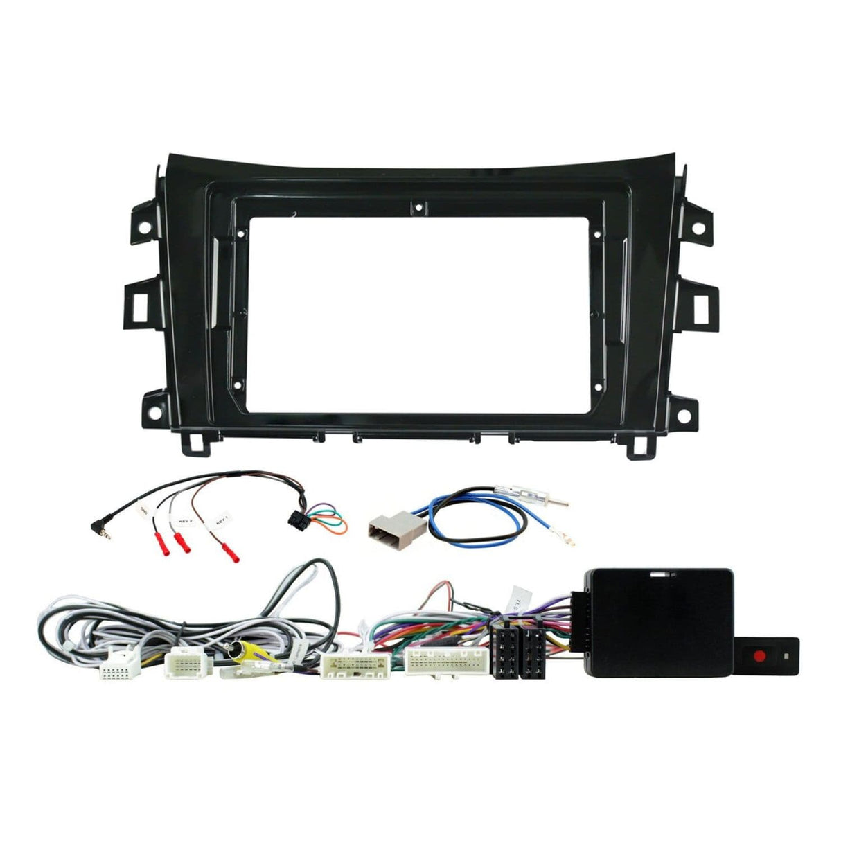Connects2 Fascia Plate Connects2 CTK9NS03 9" Complete Installation Kit For Nissan